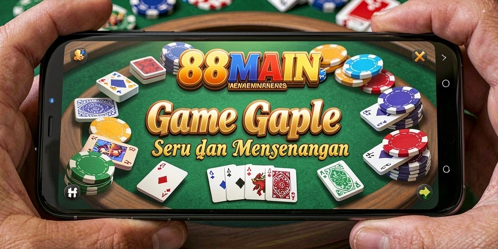 Screenshot gameplay Gaple yang menampilkan aksi seru dan interaksi pemain.
