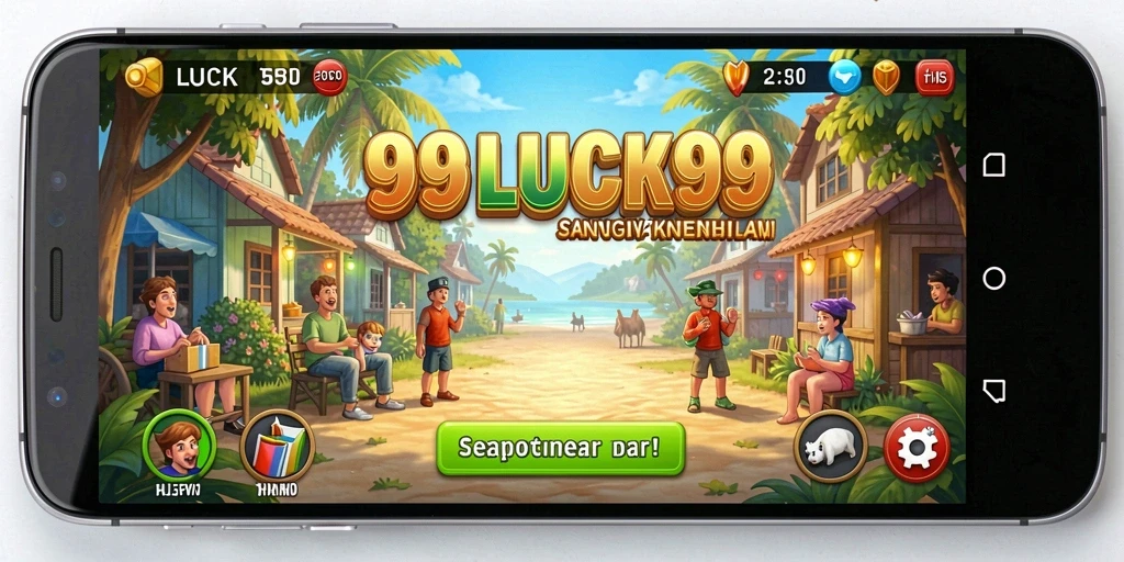 Screenshot 99LUCK99 menampilkan gameplay yang seru dan penuh warna.