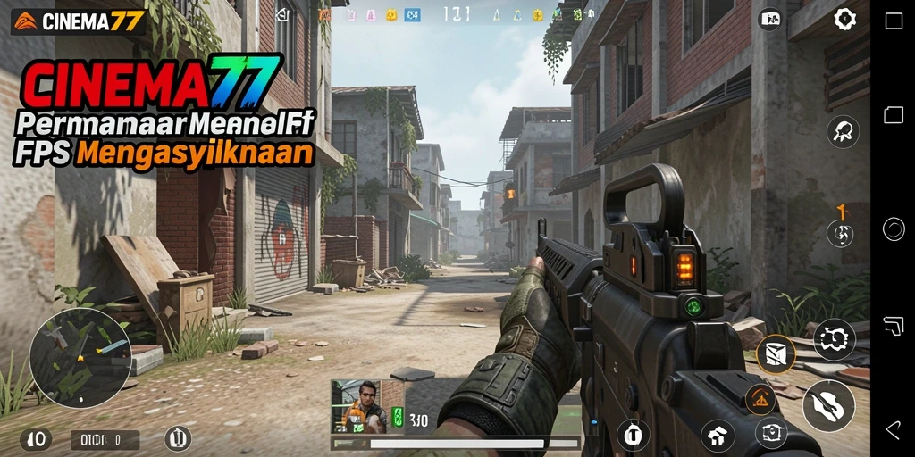 Tampilan gameplay <strong>CINEMA77</strong> yang penuh aksi dan adrenalin.