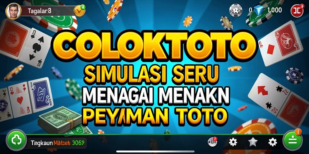 Tangkap momen seru dalam gameplay COLOKTOTO yang menantang.