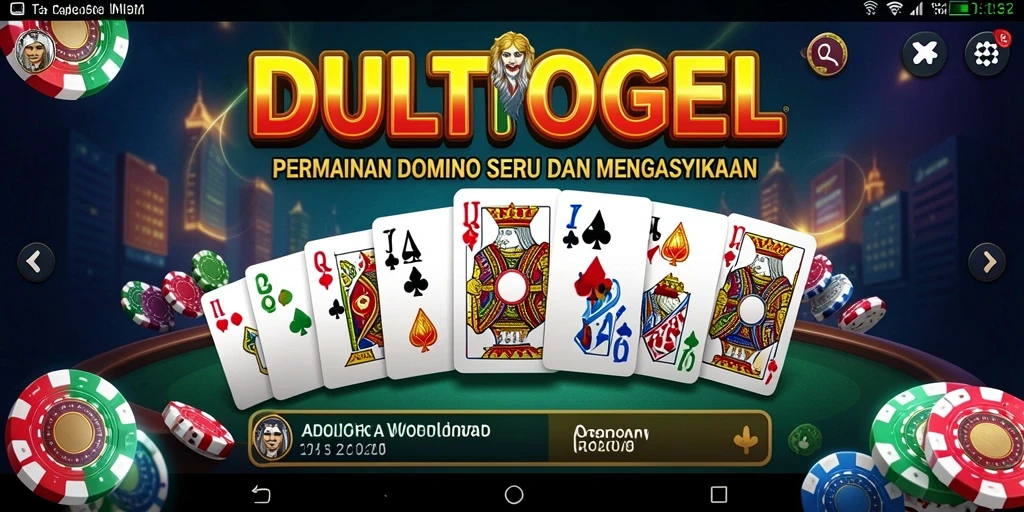 Tampilan gameplay seru DULTOGEL dengan grafis menarik.