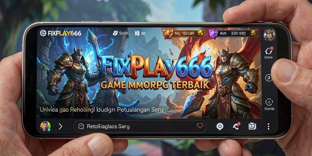 Tampilan gameplay <strong>FIXPLAY666</strong> memperlihatkan petualangan seru dalam dunia MMORPG.