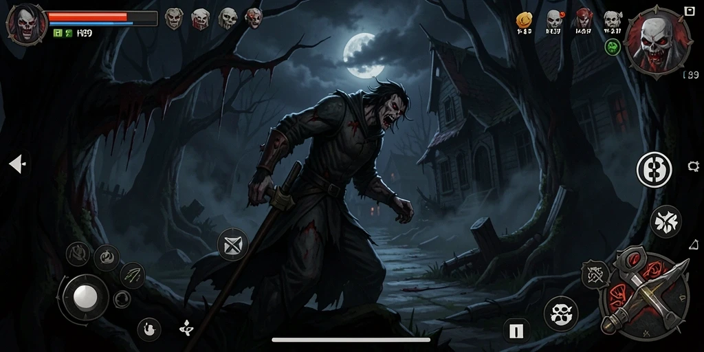 Gameplay menegangkan dengan suasana Horror yang mencekam.