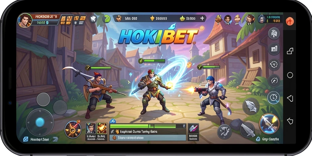 Tampilan thrilling dari gameplay HOKIBET yang penuh petualangan.