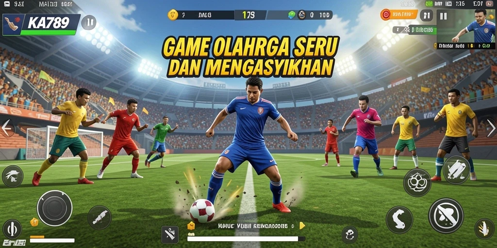 Tampilan gameplay KA789 yang menegangkan dan mendebarkan.
