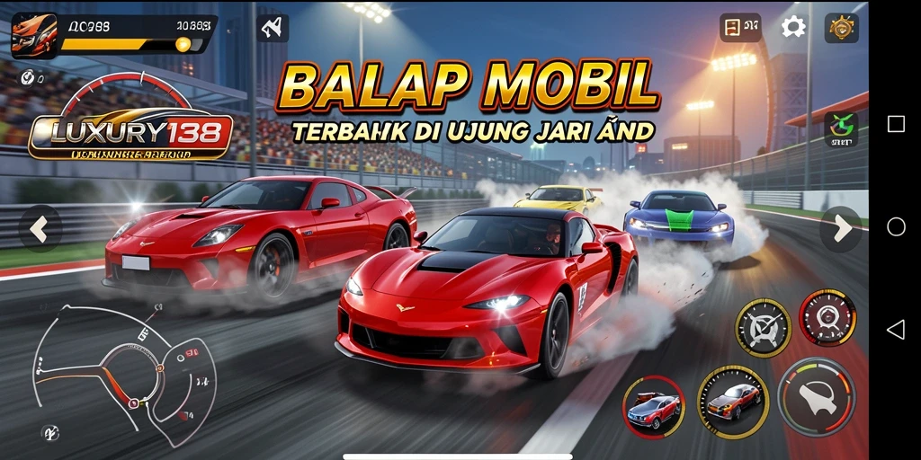 Tampilan gameplay Racing yang menegangkan dan penuh aksi.