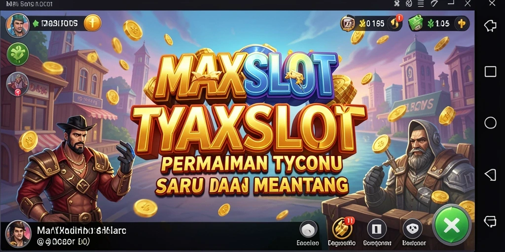 Tampilan menarik dari gameplay <strong>MAXSLOT</strong> yang mengasyikkan dan penuh strategi.