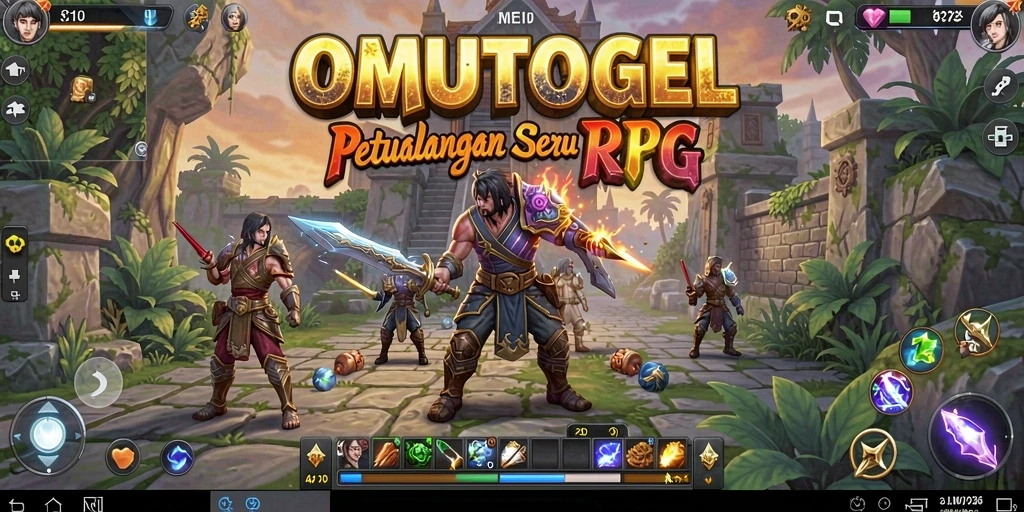 Gameplay mendalam dan seru dalam OMUTOGEL.