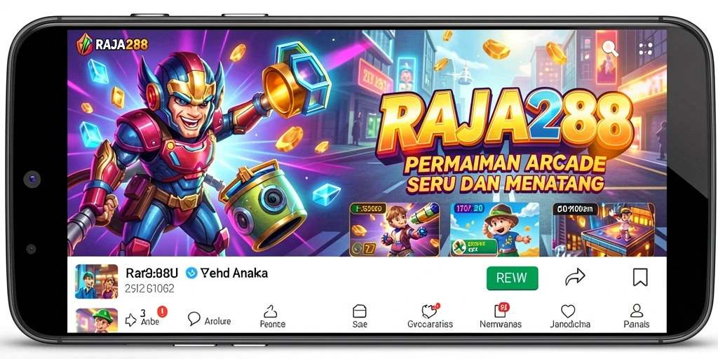 Tampilan gameplay seru dan penuh tantangan di RAJA288.