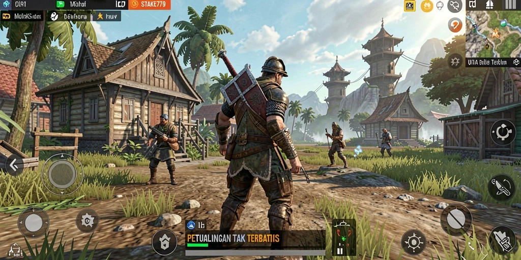 Gameplay STAKE779 yang menakjubkan dalam dunia terbuka yang luas.