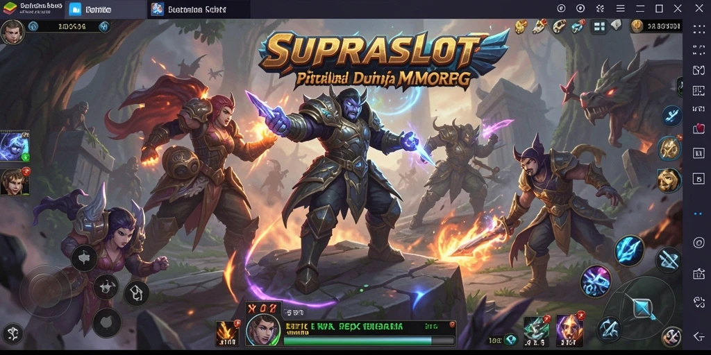 Tangkapan layar gameplay <strong>SUPRASLOT</strong> yang mendebarkan dan penuh aksi.